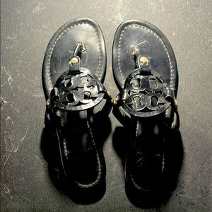 Paten black Tory Burch sandals